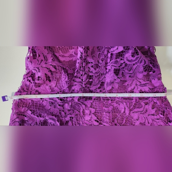 For Love and Lemons Maui Waui Lace Dress Purple Orchid - Picture 9 of 9